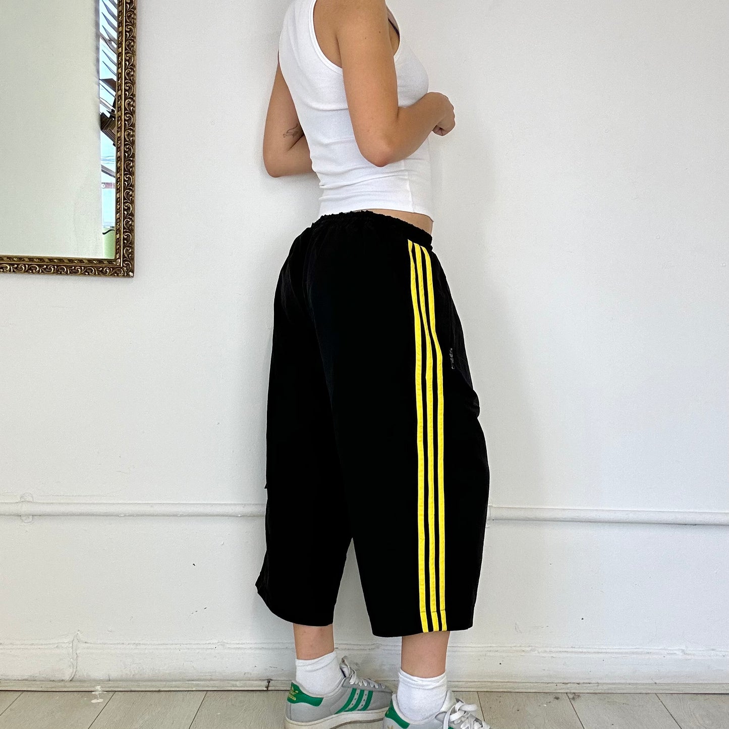 vintage adidas capri track bottoms