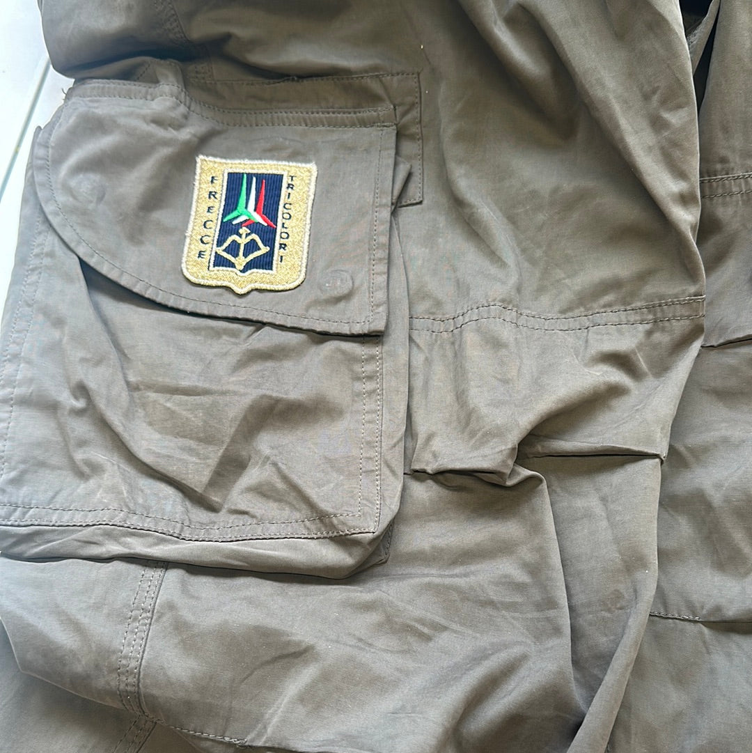 00's khaki cargo trousers