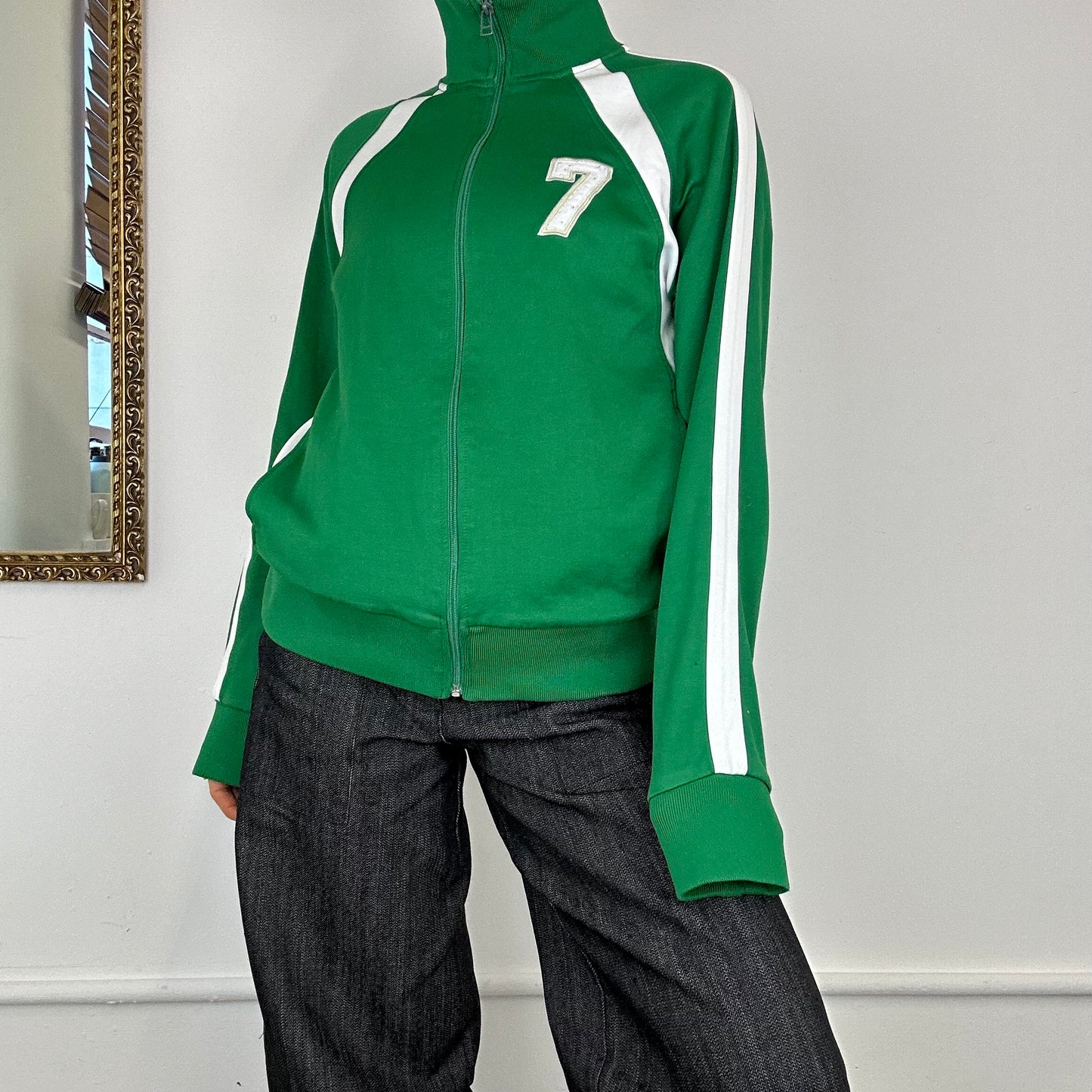 zip up tracksuit top