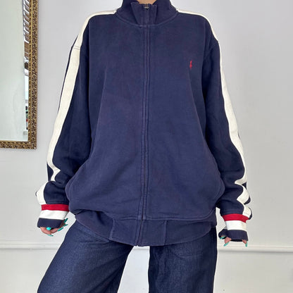 ralph lauren zip up jumper