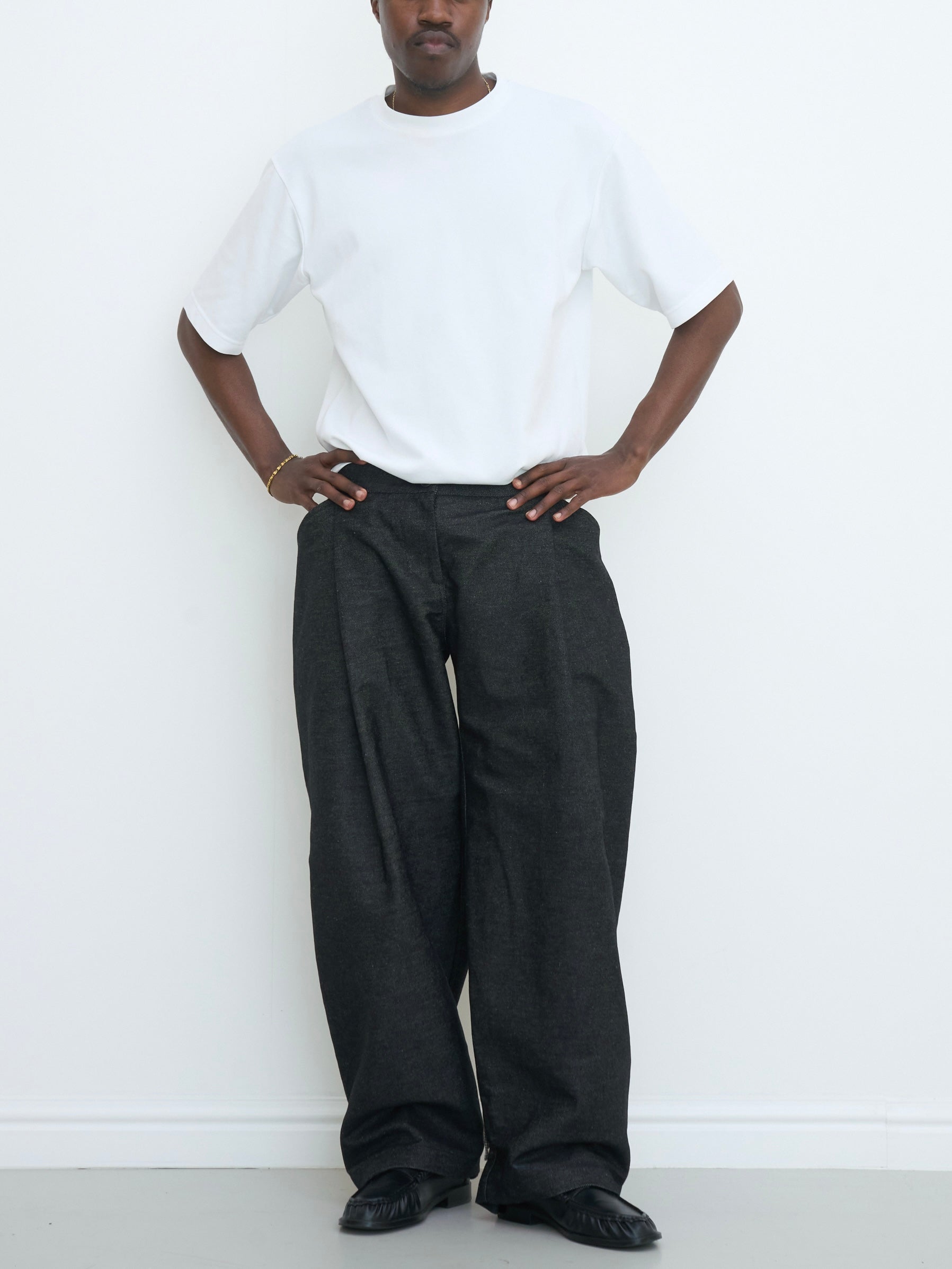 marlowe jean - dark grey denim