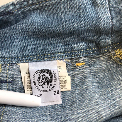 diesel light wash jeans