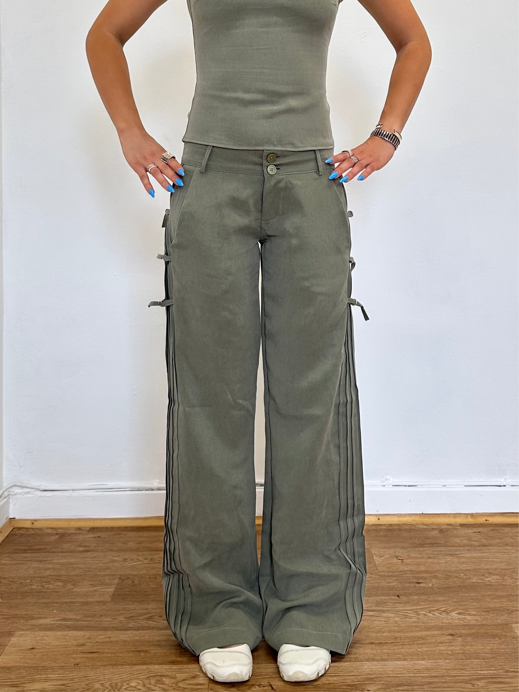 peter trouser - sage