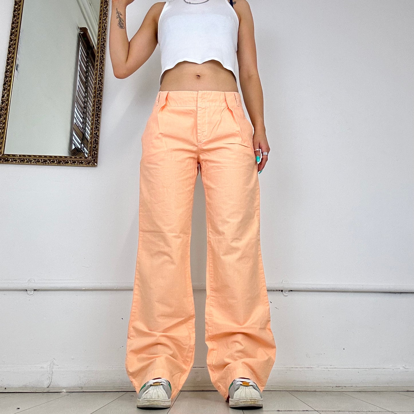 wide leg trousers by chloé