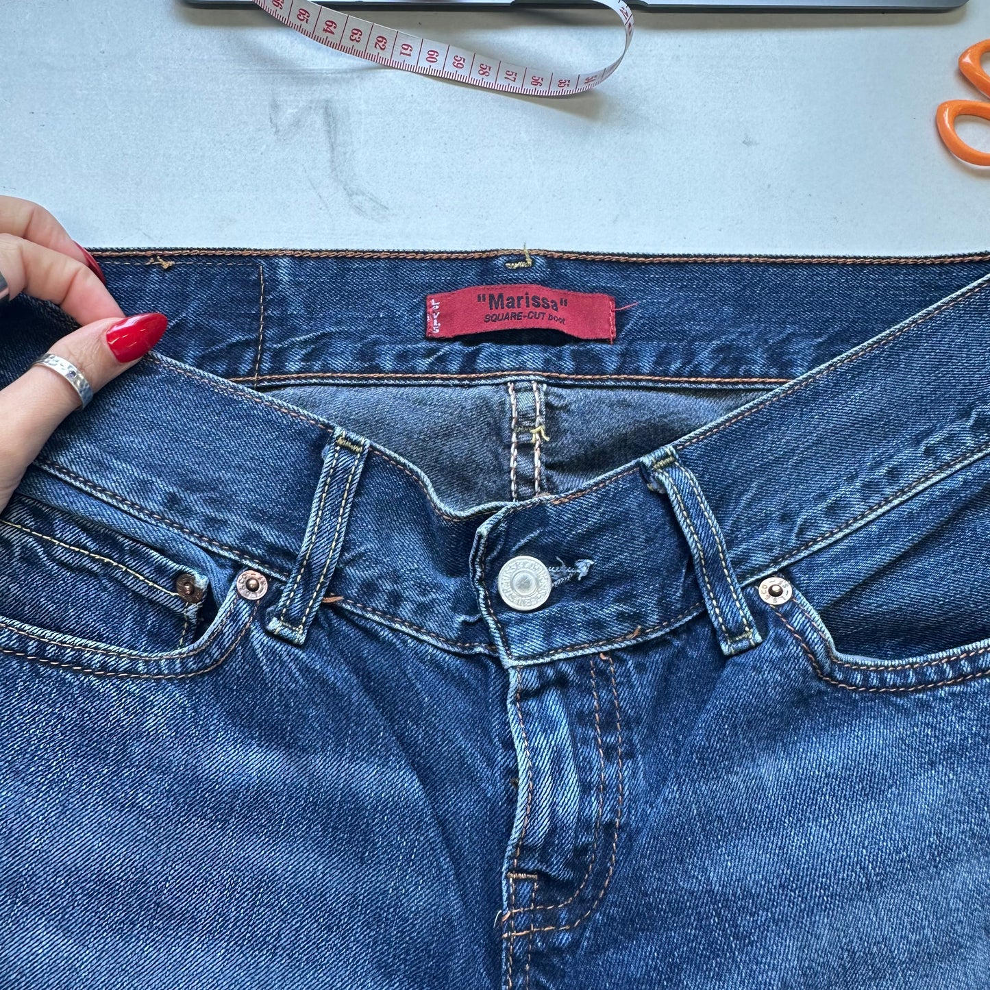 vintage levi's 'marissa' bootcut jeans