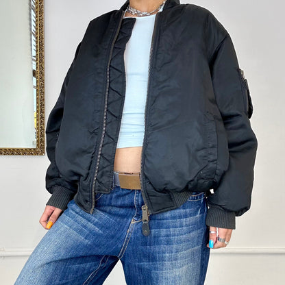 vintage alpha bomber jacket