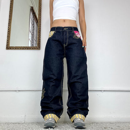 2000's baggy skate jeans