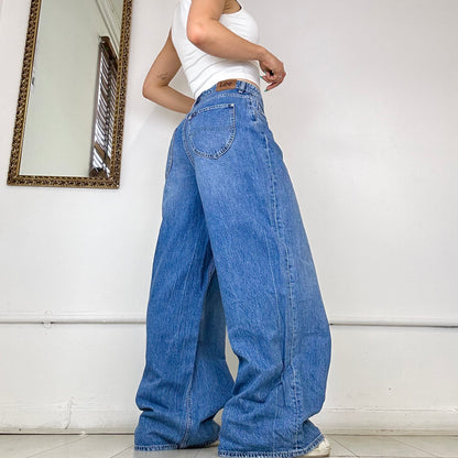 super baggy jeans by lee