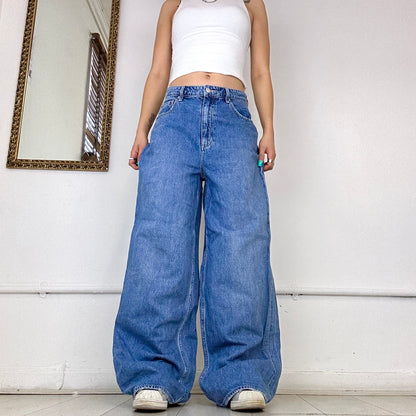 super baggy jeans by lee