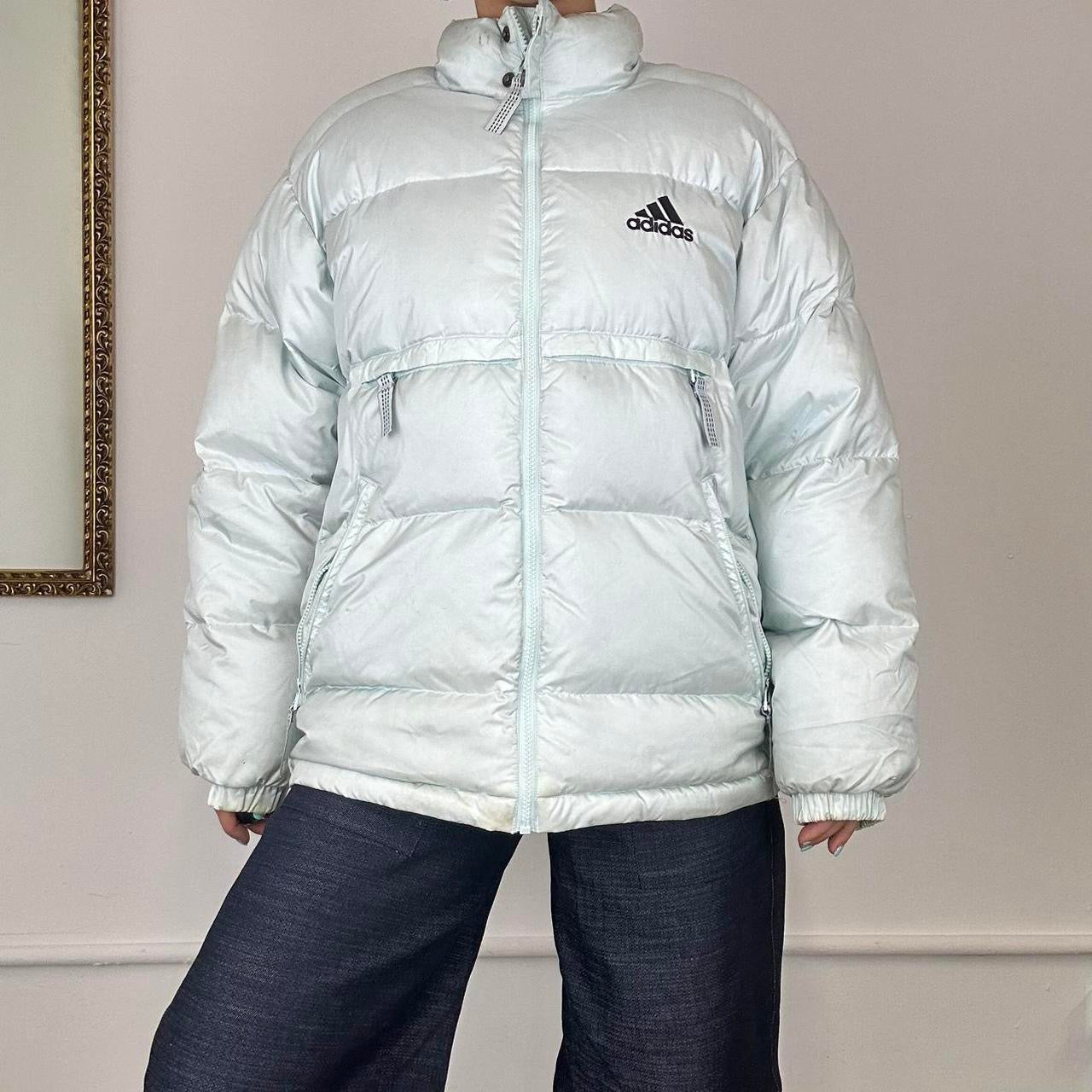 90's adidas puffer coat