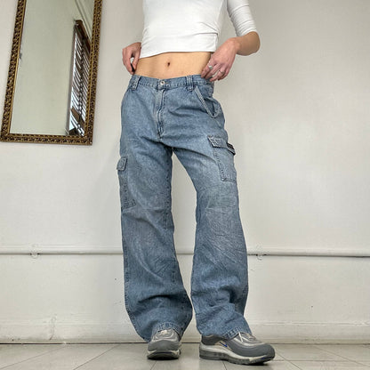 wrangler baggy cargo jeans