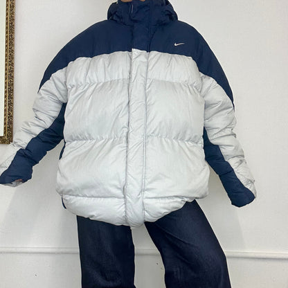 vintage nike puffer coat