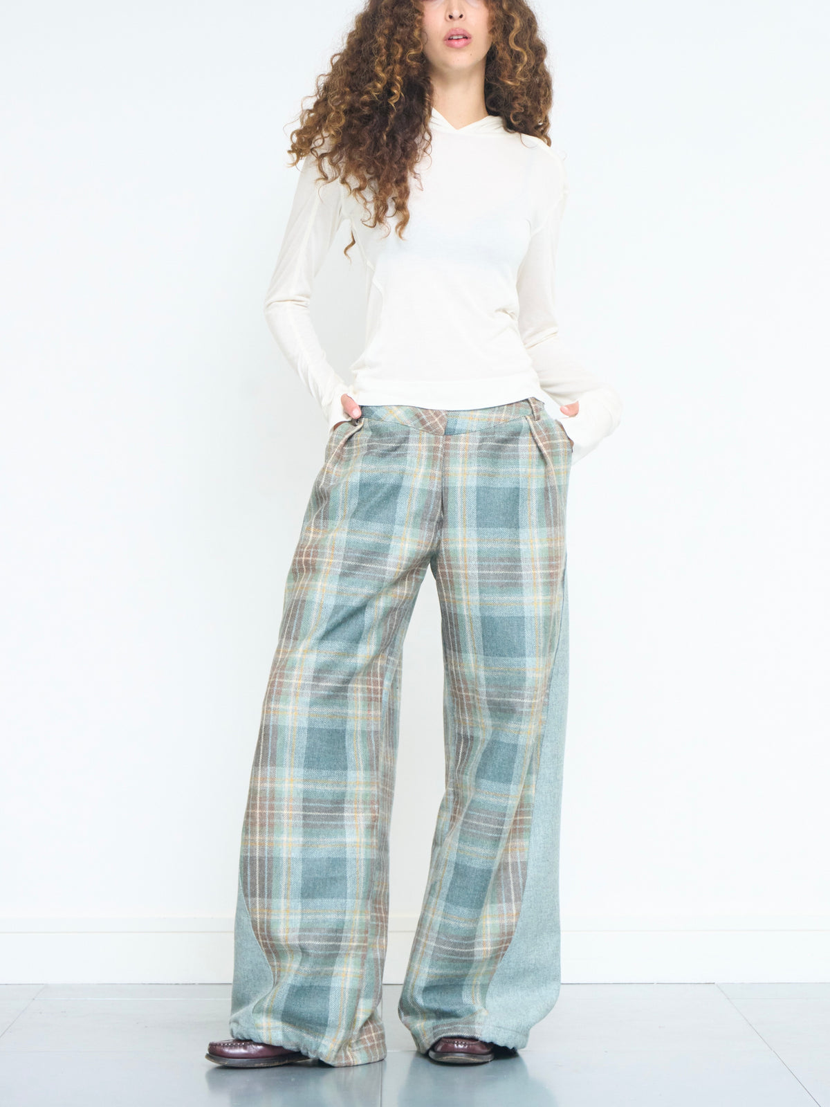 parker utility trouser - fjord wool