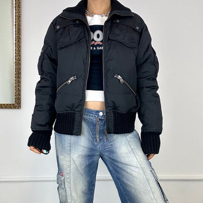 iceberg puffer bomber jacket