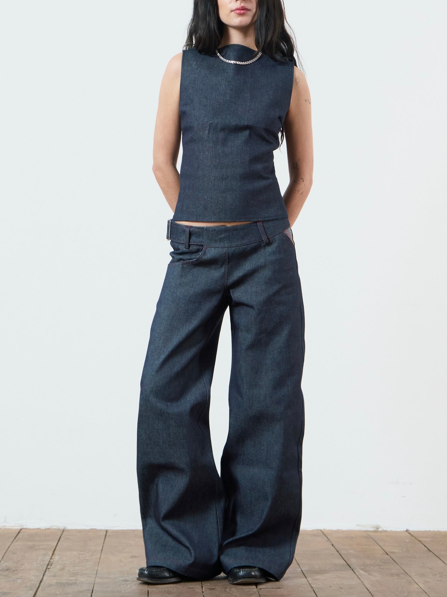 roman jean - navy denim