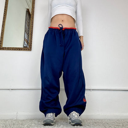 90s baggy wide leg nike joggers