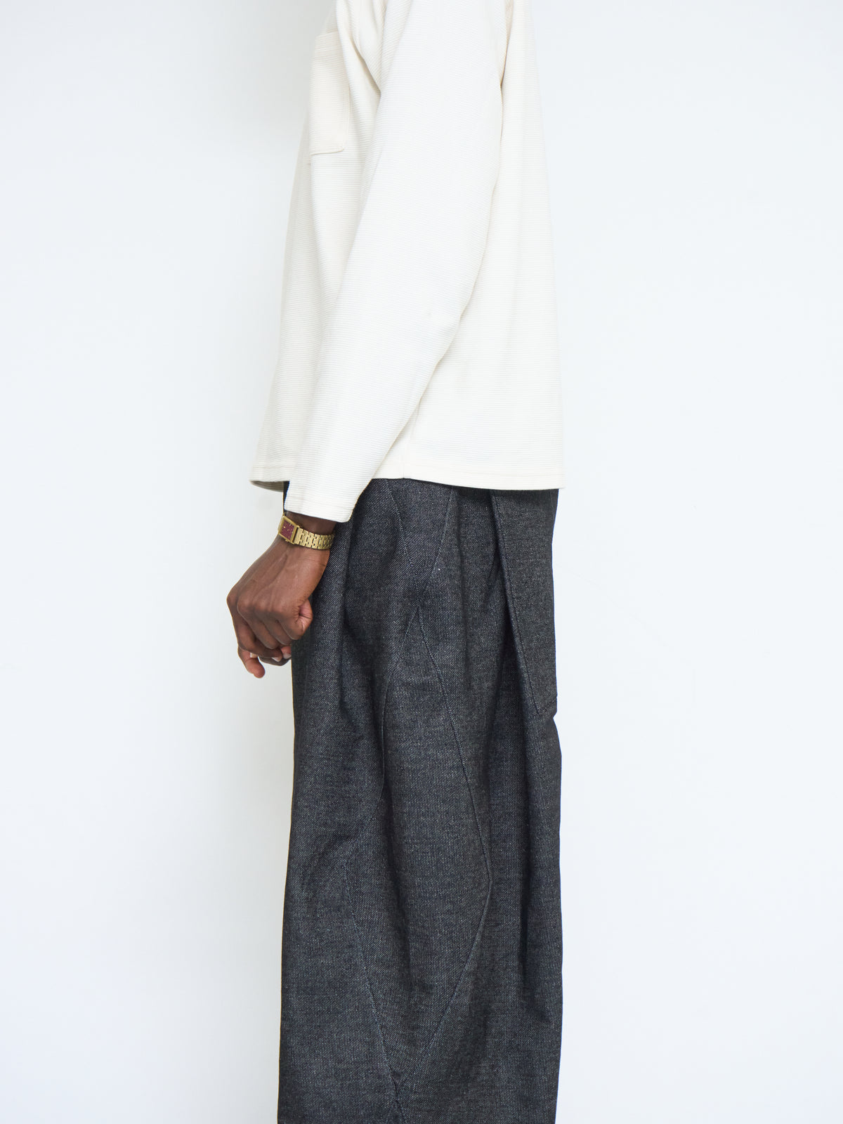 lumi jean - dark grey denim