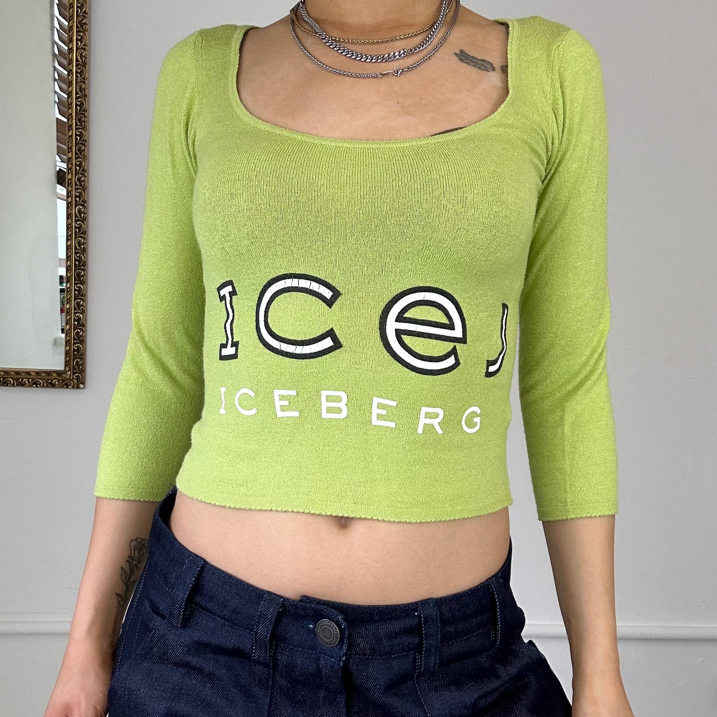 iceberg jeans top