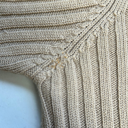 ribbed knitted jumper by sisley