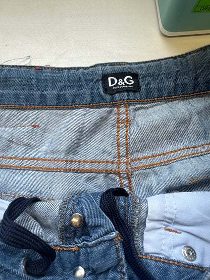 dolce & gabbana denim shorts