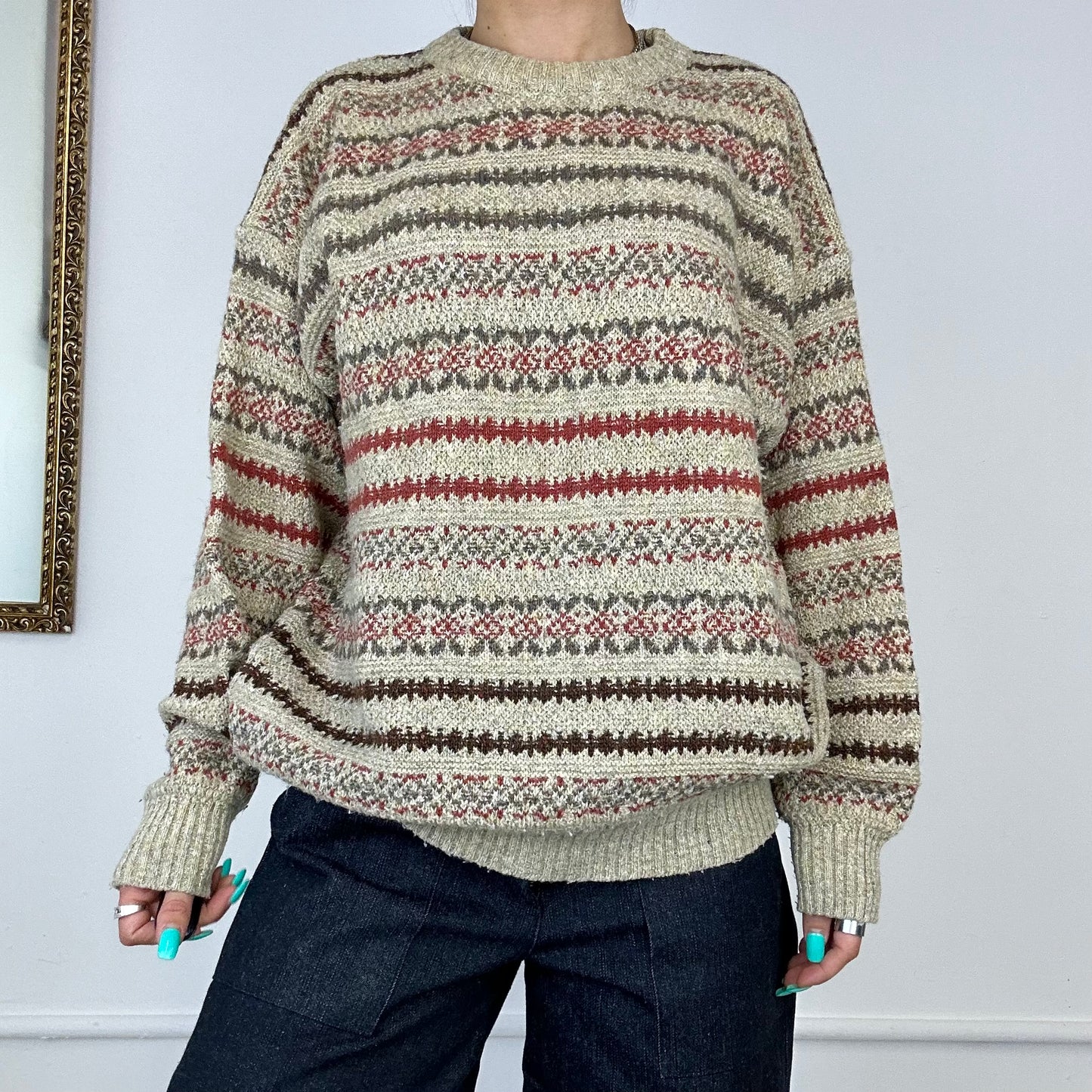 malboro classic knitted jumper