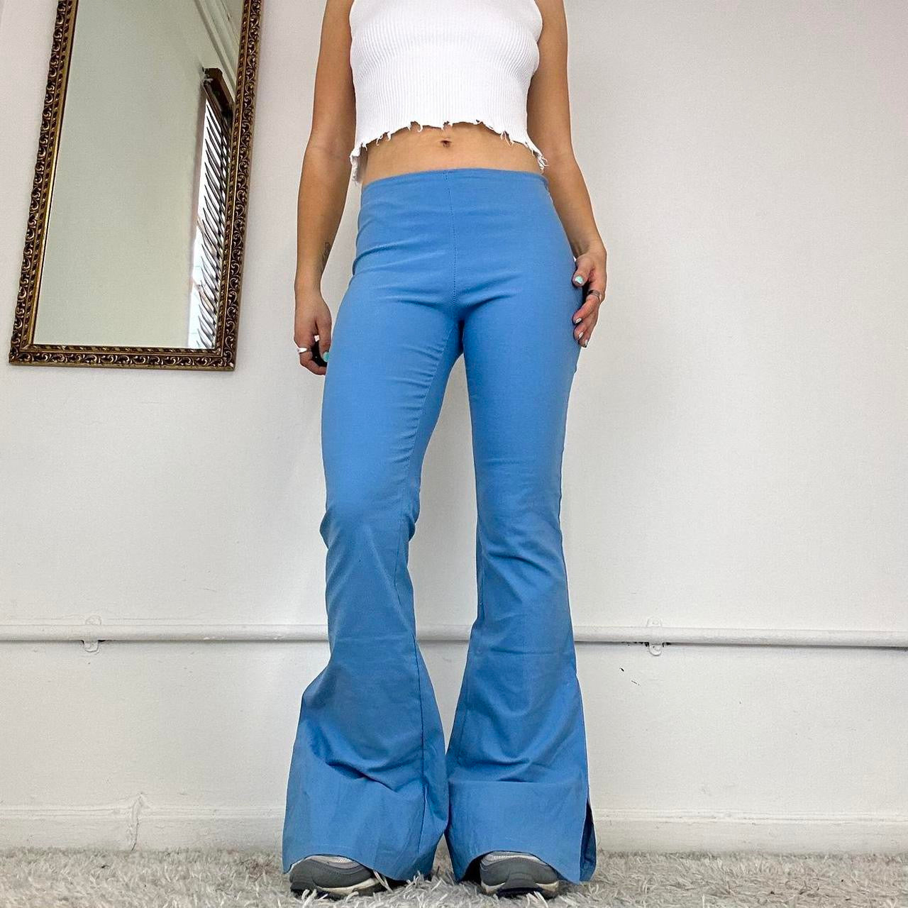 2000's flared trousers