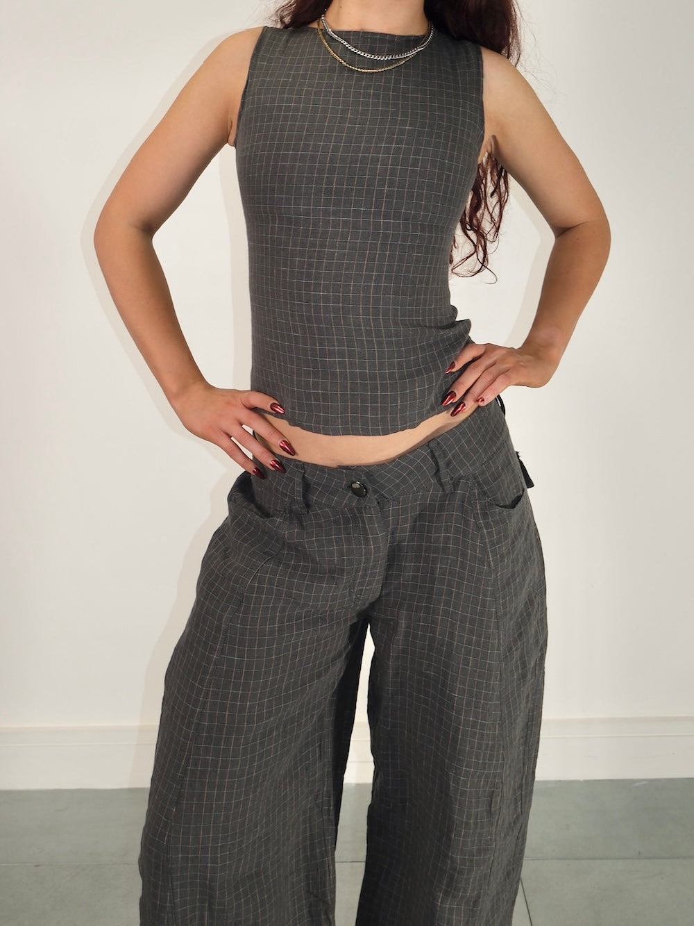 charlie top - fern linen