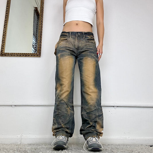 2000's two tone jeans