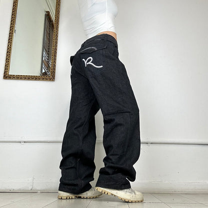 rocawear baggy dark wash jeans