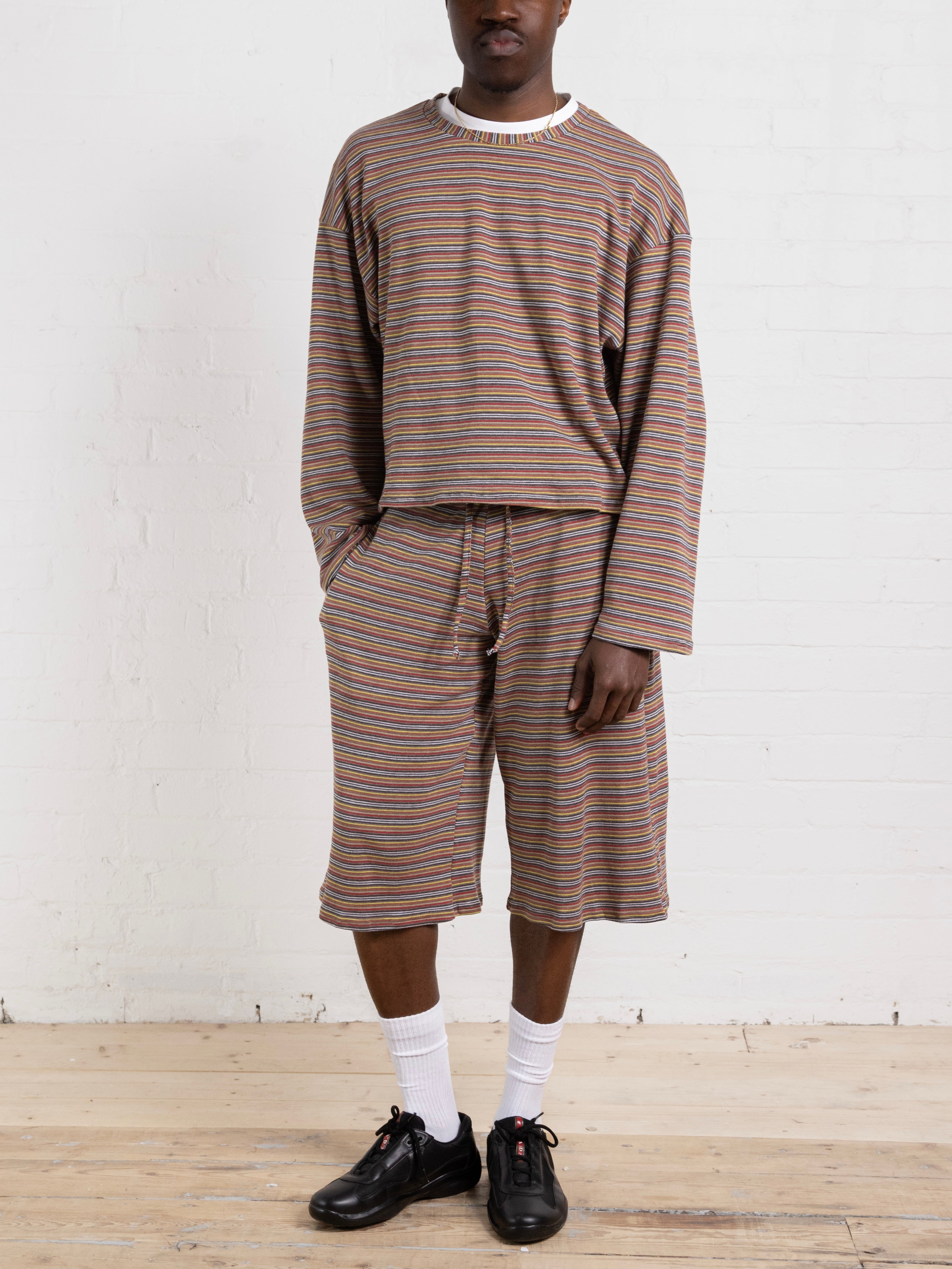 drew short - warm stripe