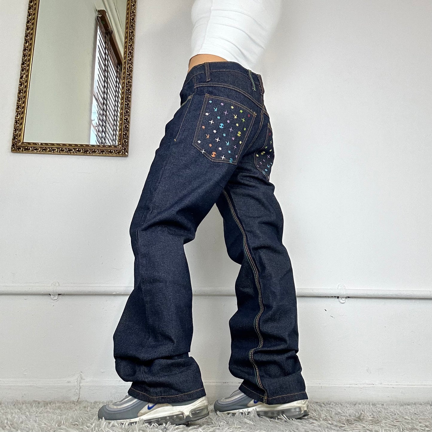 wide leg 00’s skate jeans