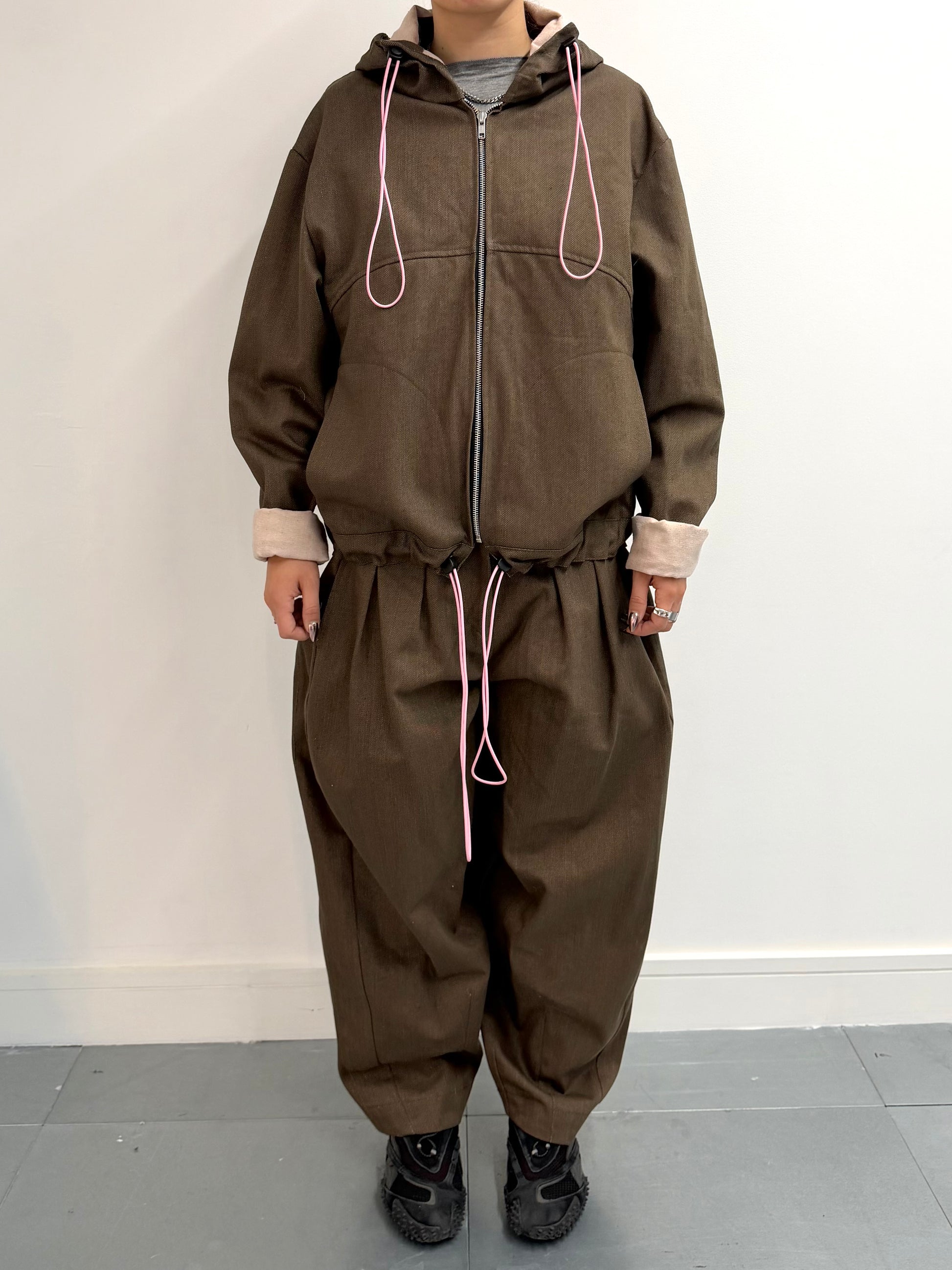 SAMPLE barrel jean - khaki denim