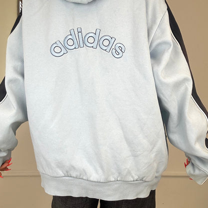 00's adidas zip up hoodie