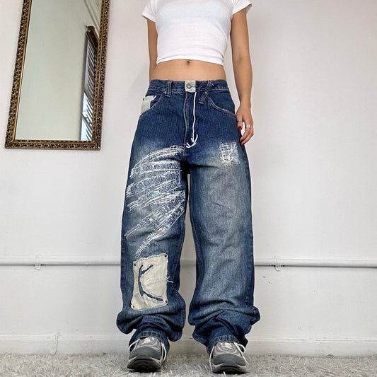 karl kani baggy skate jeans