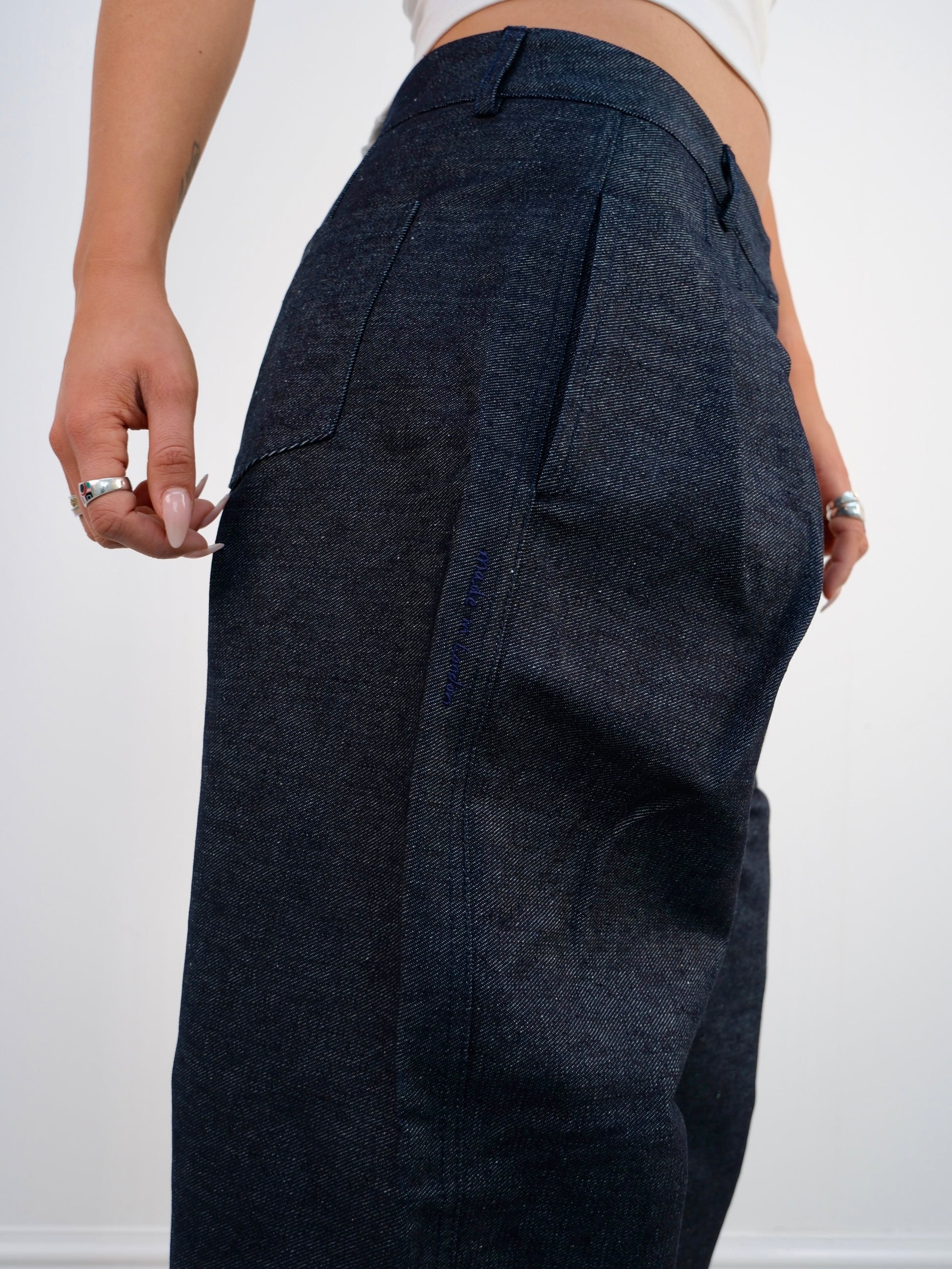 Parker Jeans – Marineblauer Denim