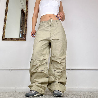 vintage baggy cargo trousers by dockers