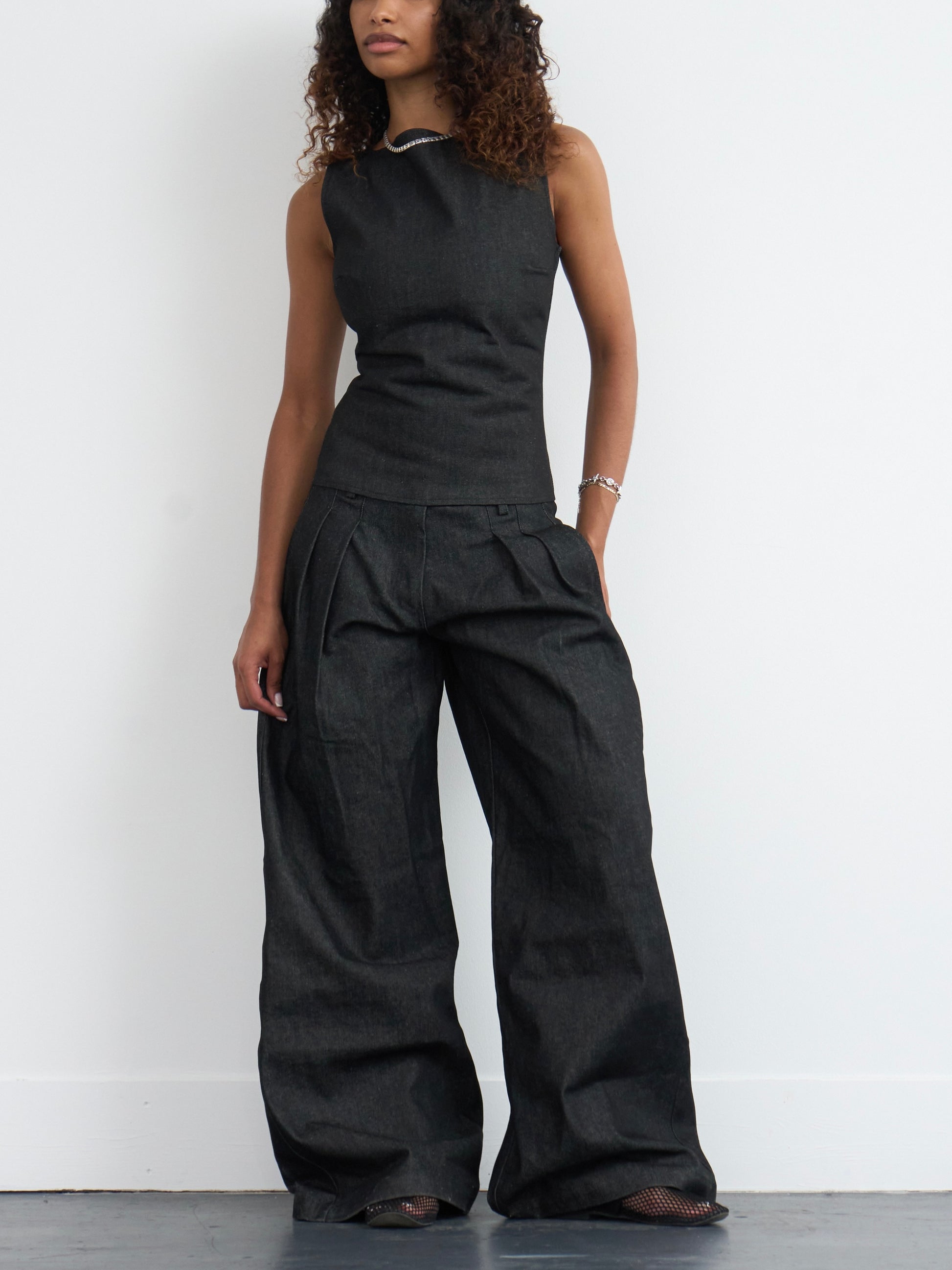 parker jean - dark grey denim