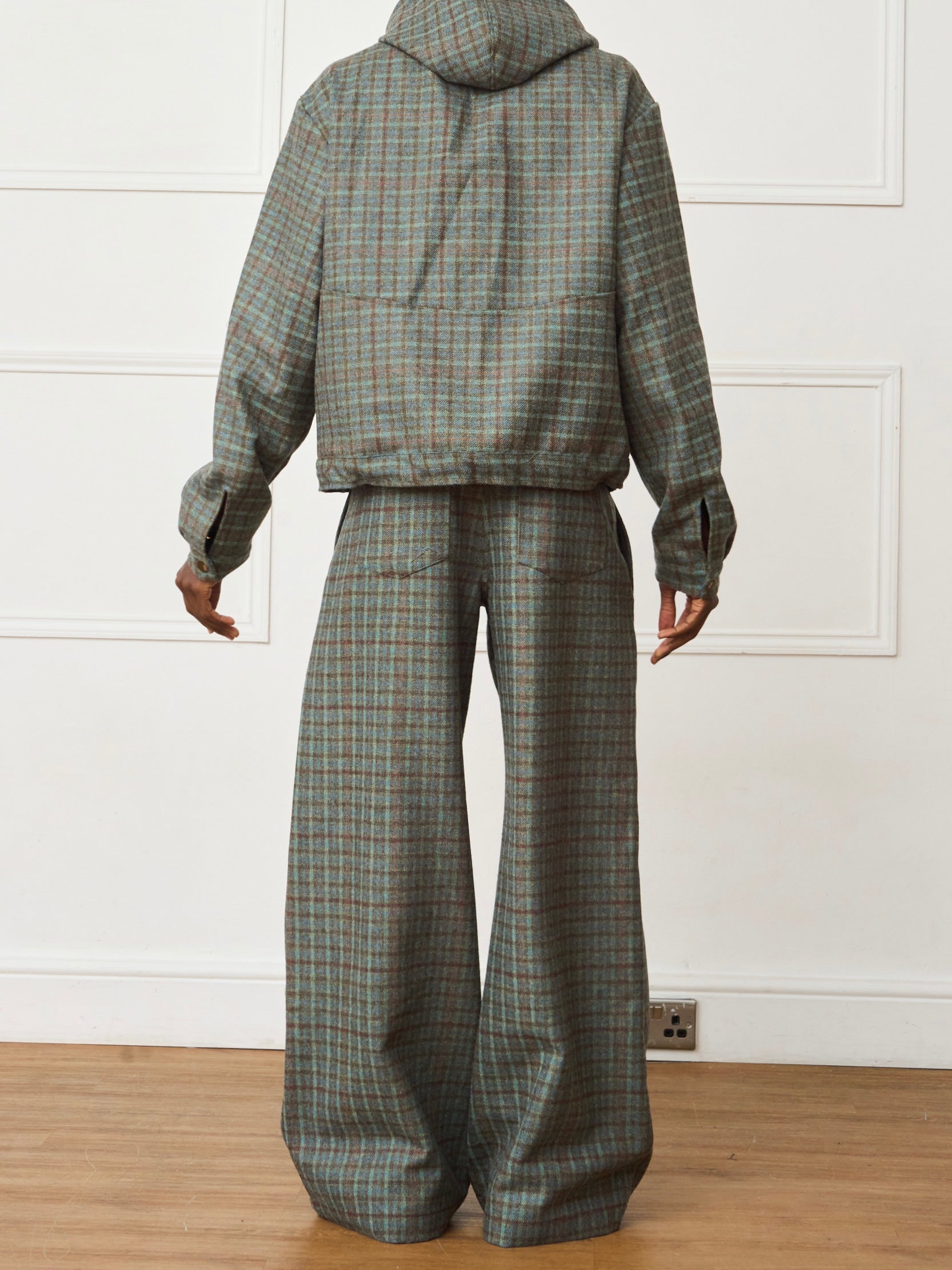 parker trouser - cedar wool