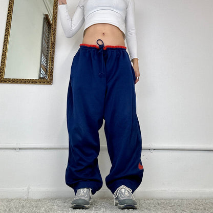 90s baggy wide leg nike joggers