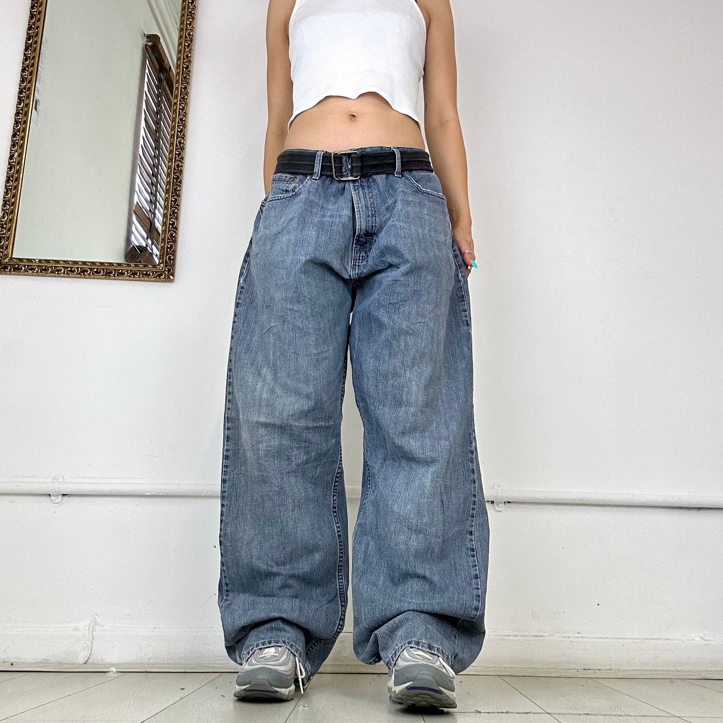 2000s wrangler baggy jeans