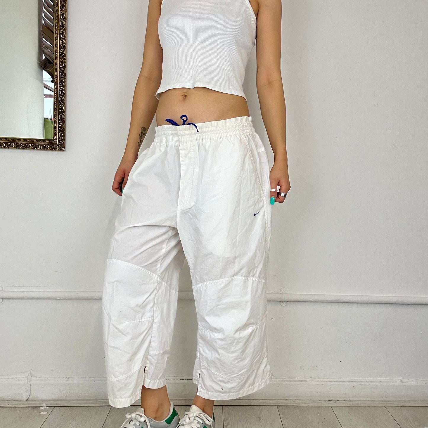 vintage baggy nike capri trousers