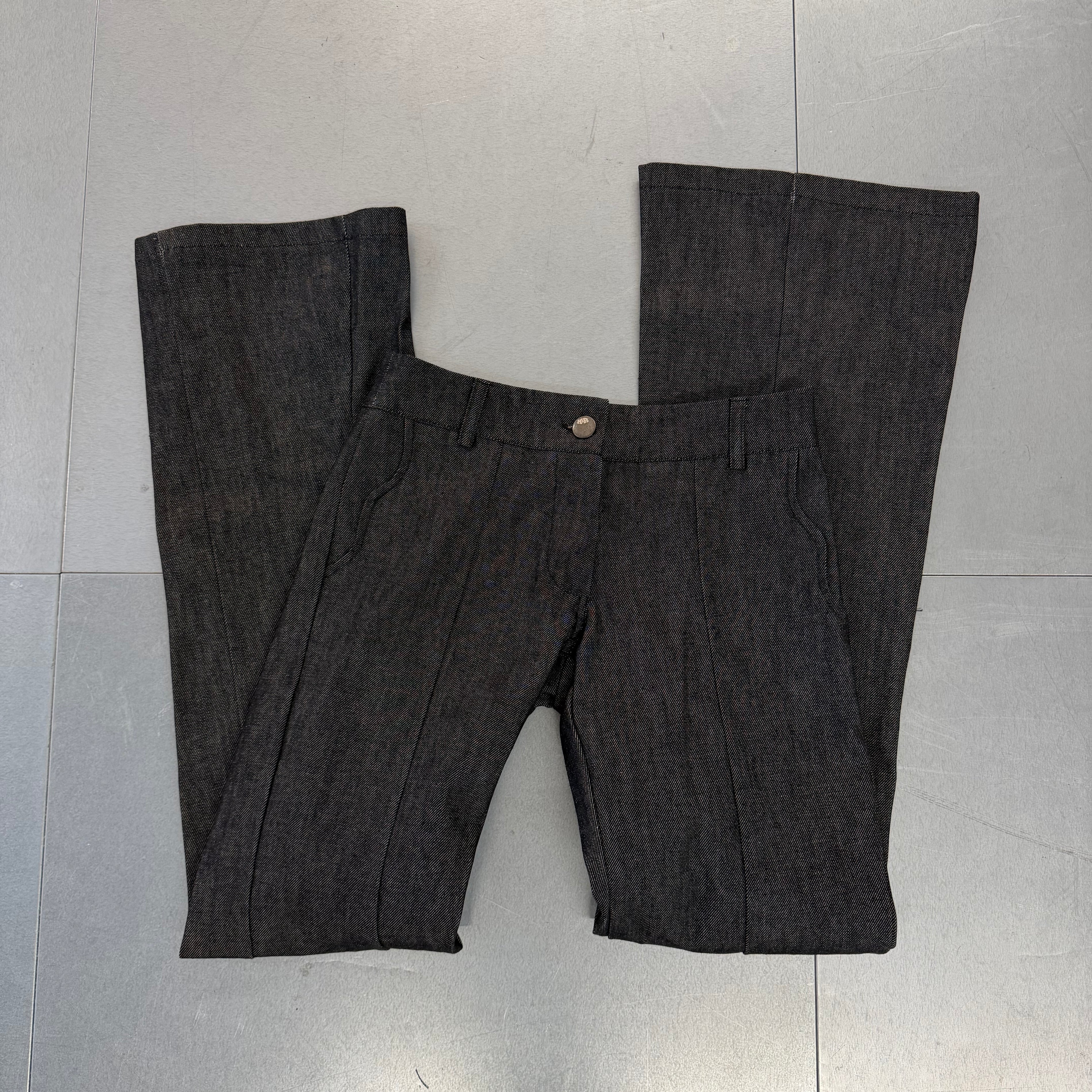 SAMPLE frankie jean - dark grey denim