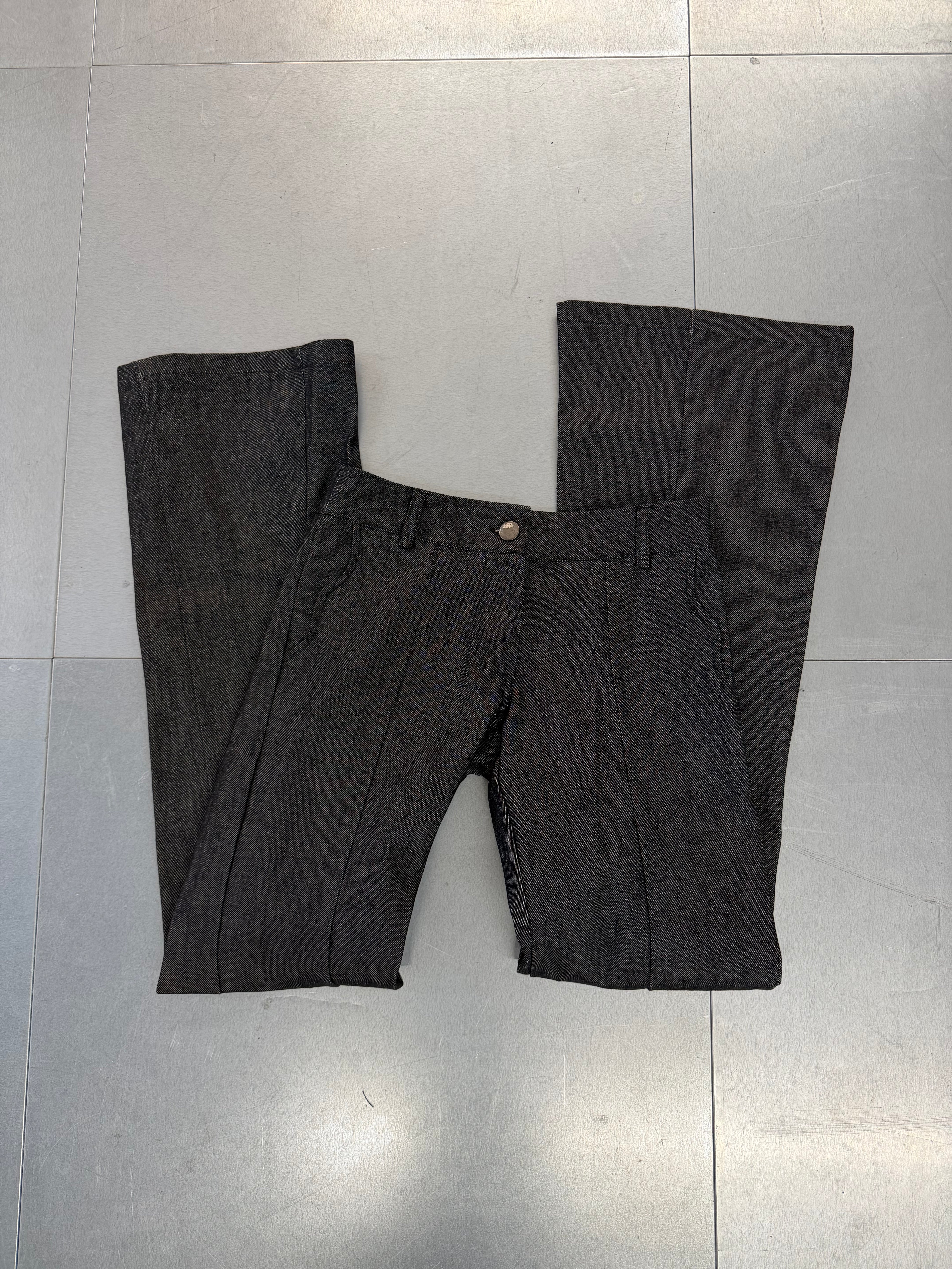 SAMPLE frankie jean - dark grey denim