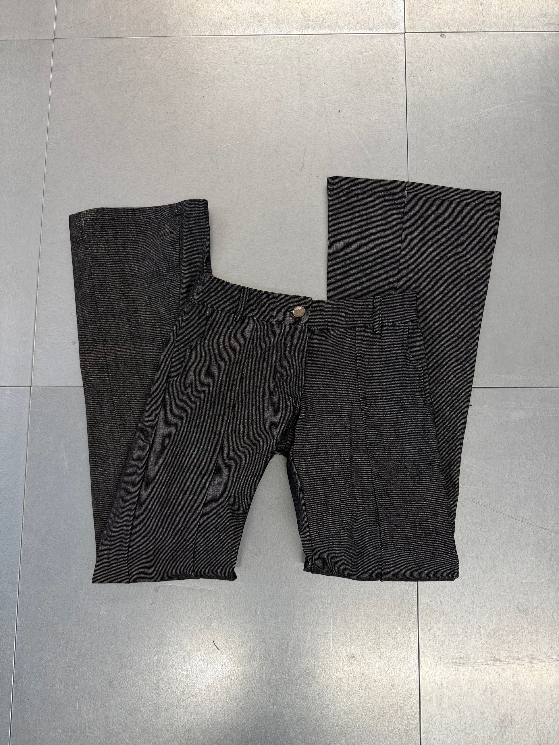 SAMPLE frankie jean - dark grey denim