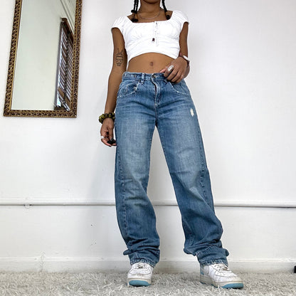 baggy wide leg jeans