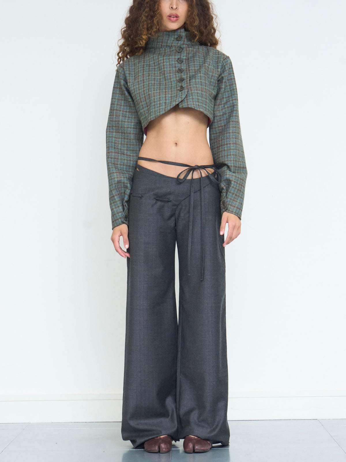 halo bolero jacket - cedar wool