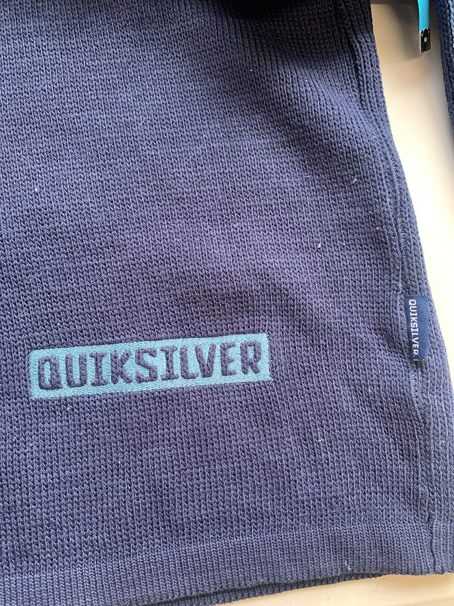 Quiksilver navy knitted jumper