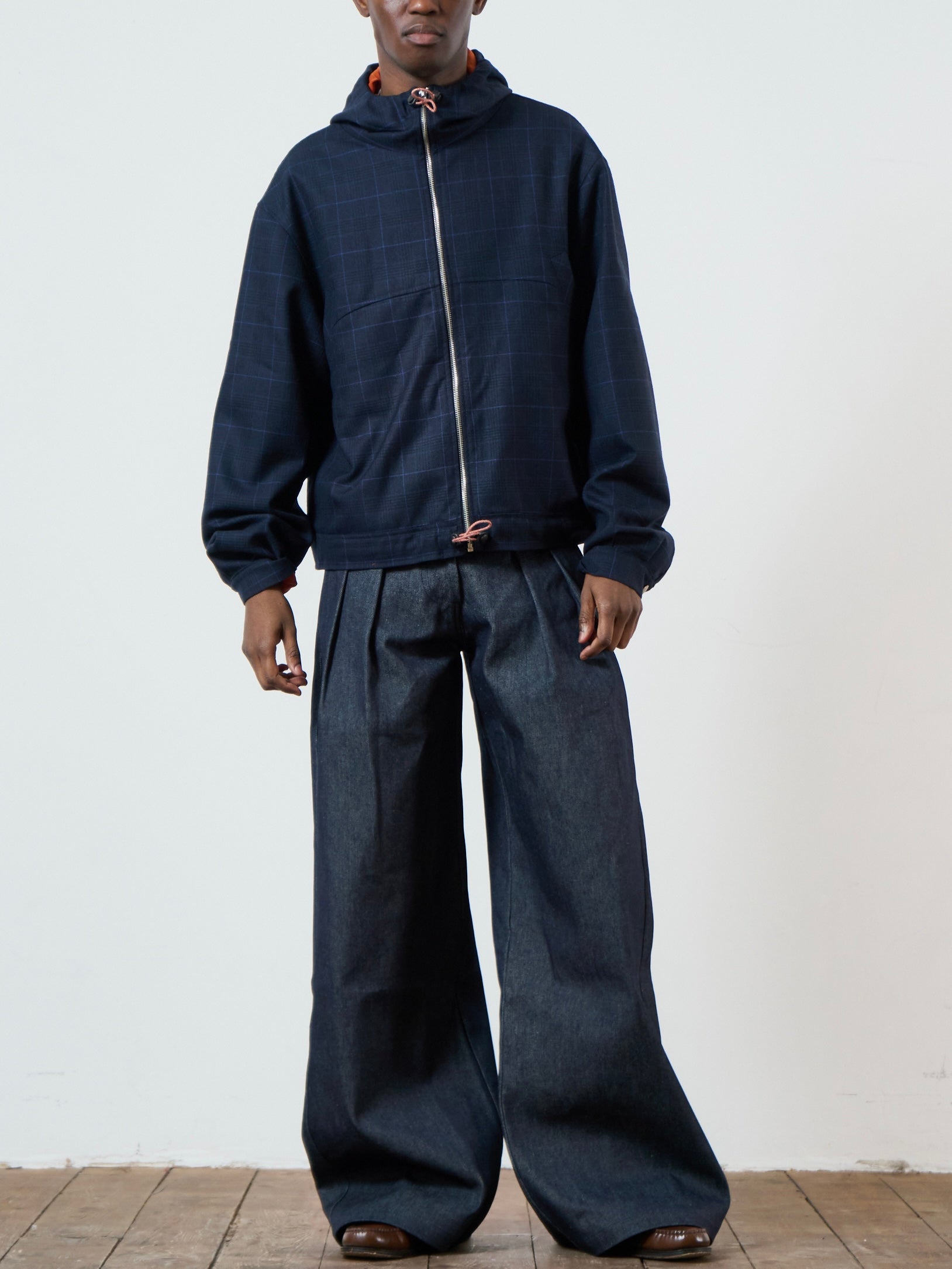 jamie jacket - navy wool