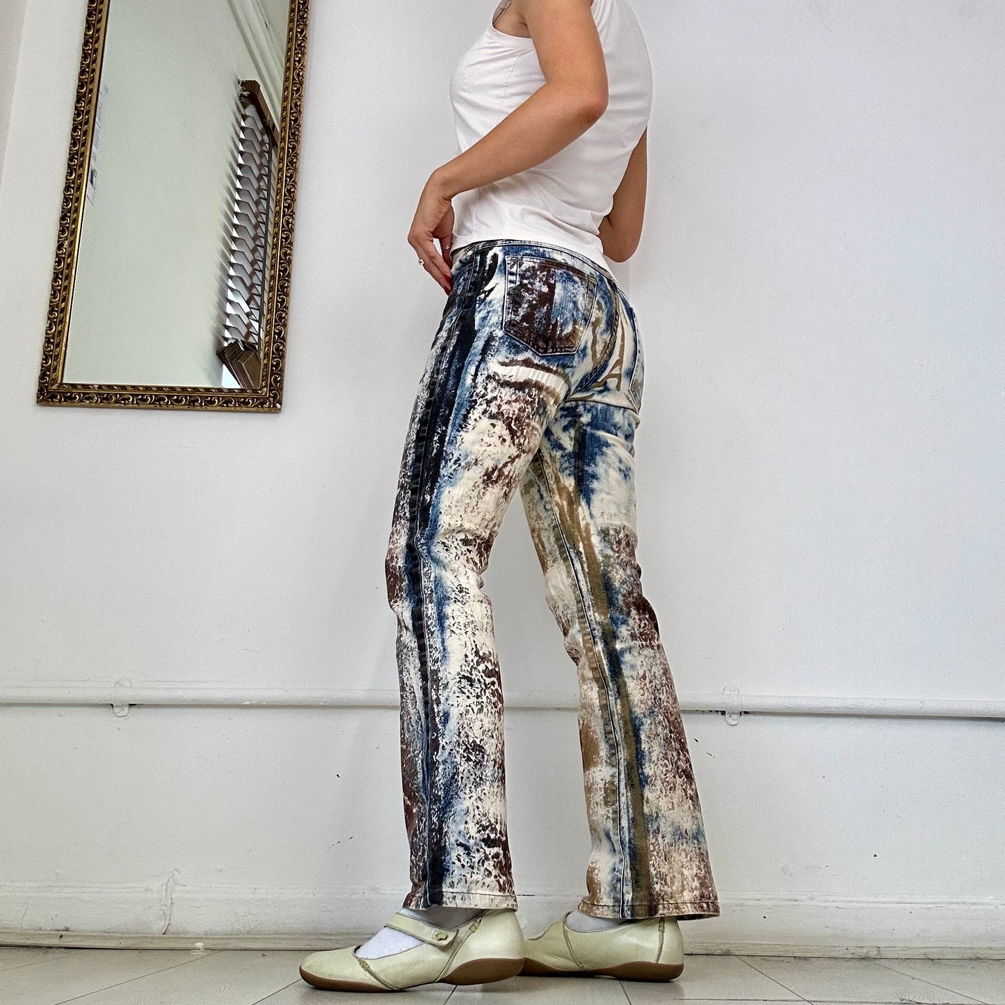 vintage just cavalli flared jeans