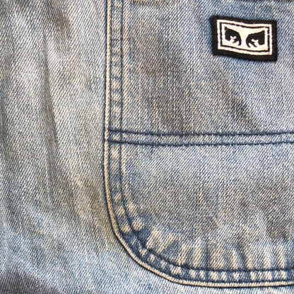 obey baggy cargo jeans